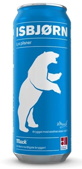 Hovedbilde Isbjørn Lys Pils