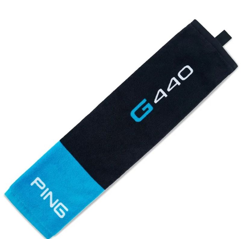 Ping G440 Tri Fold Towel - Blå/Sort