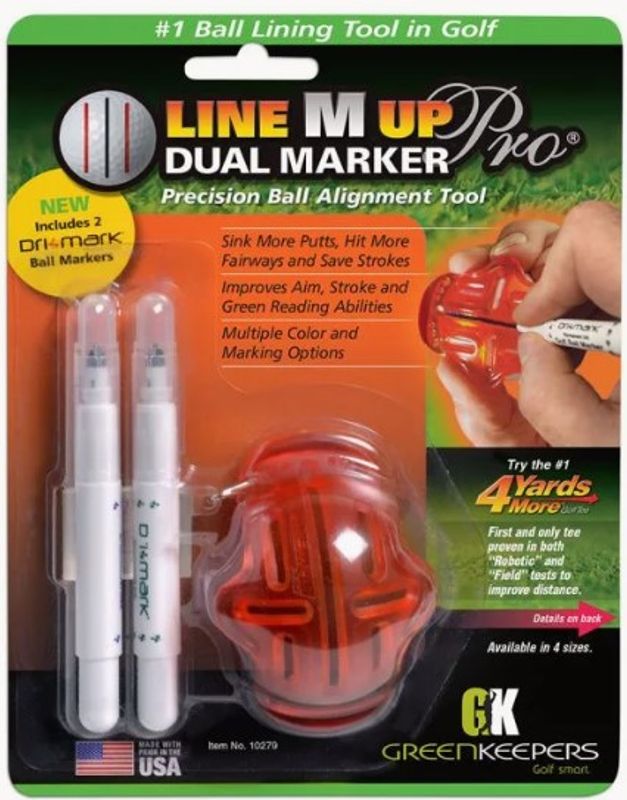 Line-M-Up Pro Dual Ballmarkør Kit